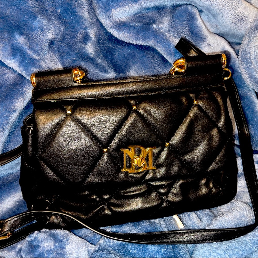 Vegan leather Badgley Mischka bag